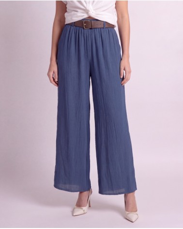 Pantaloni A Palazzo Con Cintura 6311/25350