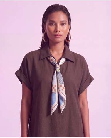 Blusa Con Foulard 2538/42475