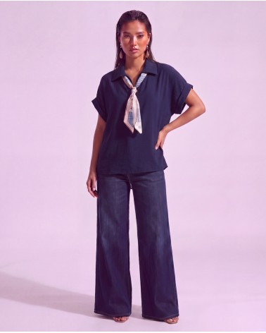Blusa Con Foulard 2538/42475