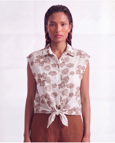 Camicia Con Ricamo 5359/84525