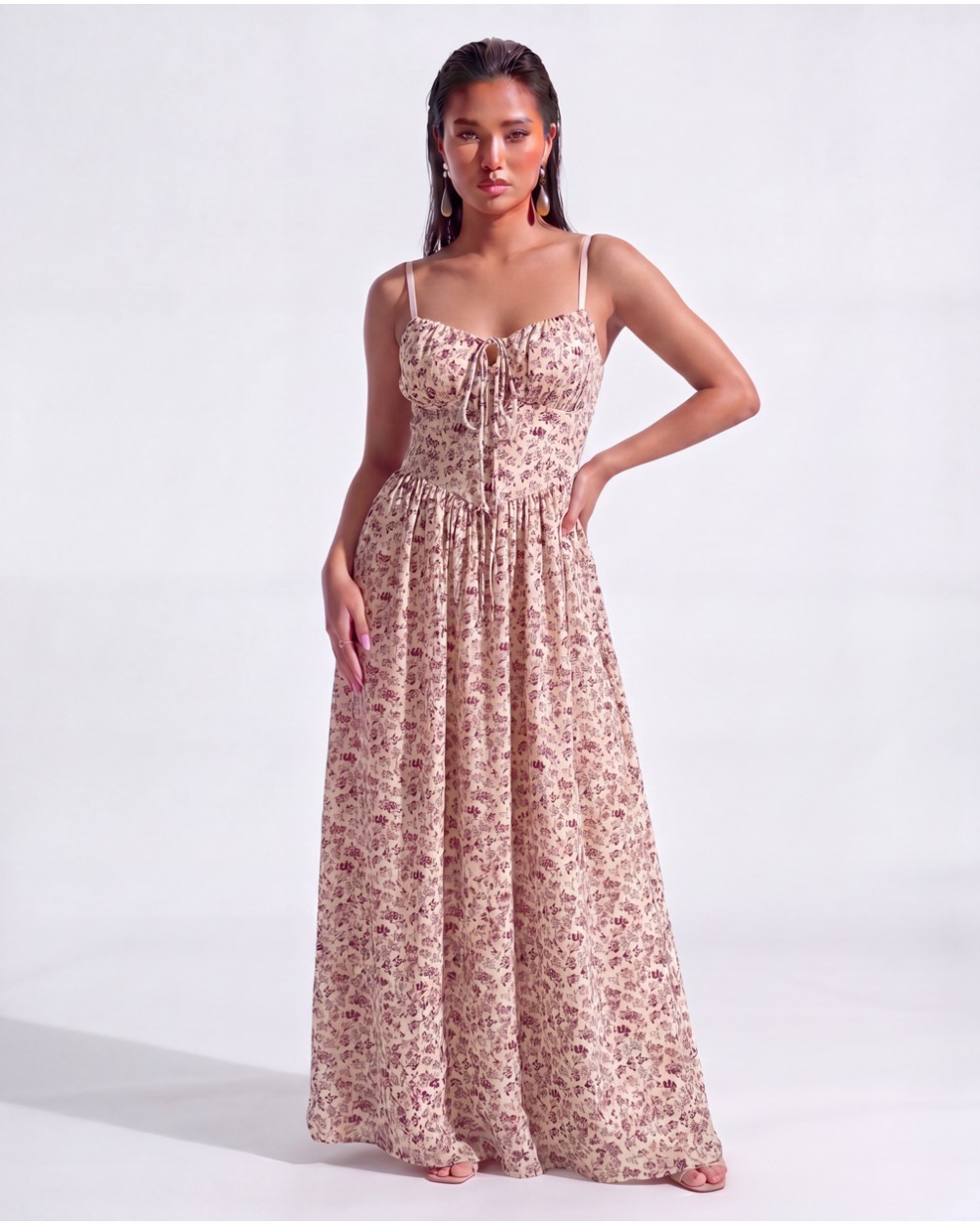 Abito Maxi A Fantasia 49002/21500