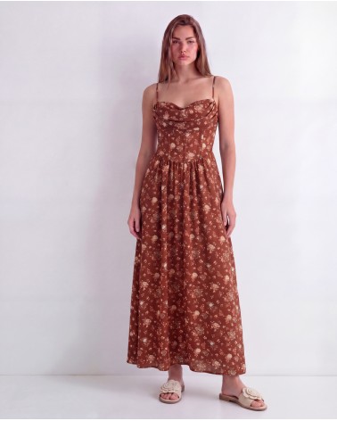 Abito Maxi A Fantasia 49003/40575