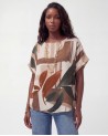 Blusa A Fantasia Con Collana 6309/58325