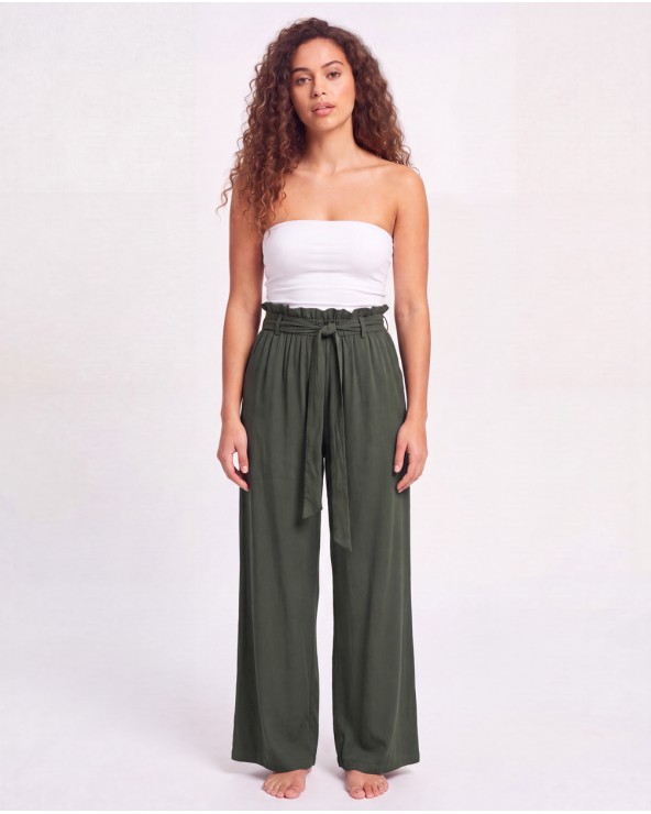 Pantaloni A Palazzo Con Cintura 0633/E144/99250